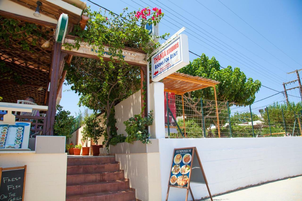 Thania Seaside Smotel - Adults Only Agia Pelagia Exteriör bild