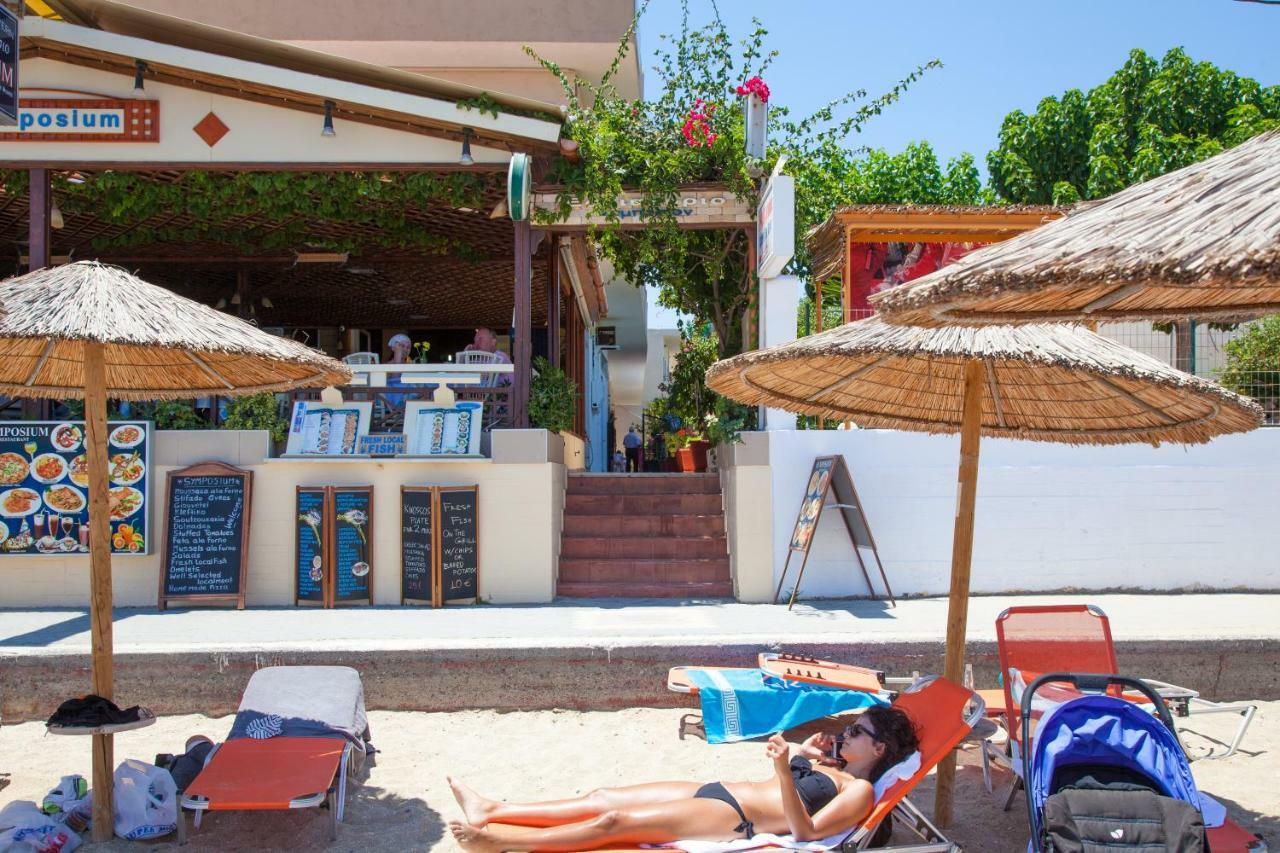 Thania Seaside Smotel - Adults Only Agia Pelagia Exteriör bild